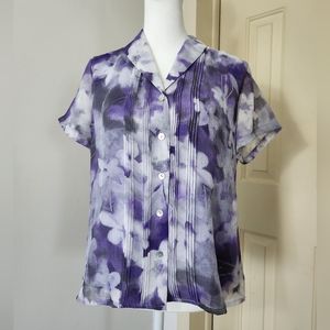 Gorgeous Floral Alfred Dunner Top